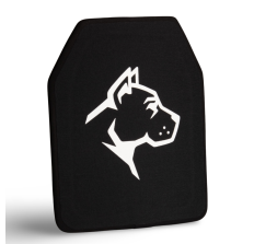 Guard Dog Tactical Level IIIa 3a Ultralight 10X12 Ceramic Plate - Black