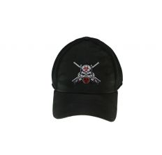 Prepper Gun Shop New Era Stretch Tech Black Camo W/ Logo Hat - Small/Medium (7 1/8 - 7 3/8)