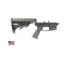 KE Arms KE-9 Billet Complete 9mm Lower Black M4 ButtstockSLT Trigger Ambi Selector Ambi Mag Catch