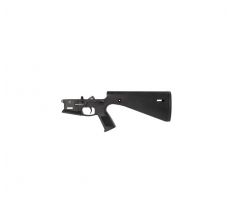 KE Arms KP-15 Polymer Complete AR15 Mil-Spec Lower Integral Buttstock/Pistol Grip - Black - FREE SHIPPING