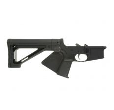 Anderson CA LEGAL Complete AR-15 Lower with Grip Fin & fixed Magpul MOE Stock - FEATURELESS