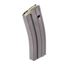 Gray Aluminum AR-15 30rd Magazines New with scratches
