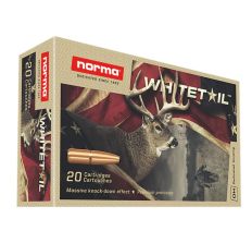 Norma Premium Ammunition 270 Winchester 130gr PSP Whitetail 20rd
