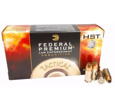 Federal Premium HST LE 9mm Luger JHP Ammo 124 Grain Jacketed Hollow Point 50rd box