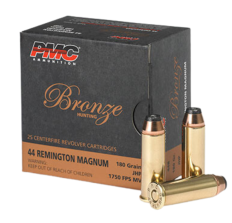 PMC Bronze .44 Magnum Handgun Ammo 180 Grain - 500rd Case