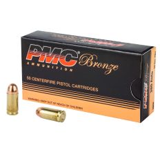 PMC Bronze Handgun Ammunition .380 ACP 90gr FMJ 1000rd Case 