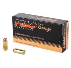 PMC Bronze Handgun Ammunition 40 S&W 180gr FMj 50rd