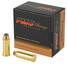 PMC Bronze .44 S&W Special Handgun Ammunition 180 Grain Jacketed Hollow Point 500rd Case