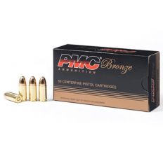PMC Pistol Ammunition 9mm Luger 115gr FMJ 1000rd Case