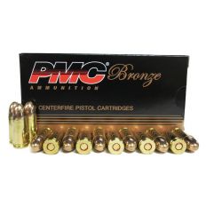 PMC Pistol Ammunition 9mm Luger 115gr FMJ 50rd
