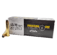 Precision One 45-70 Ammunition 300 Grain Hollow Point - 20 Rounds