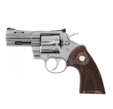 Colt Firearms Python Revolver 357 Magnum 3" Stainless Barrel Walnut Grips