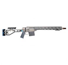 Q THE FIX 308 Winchester 16" Blue Accents Adjustable Folding Stock 10rd