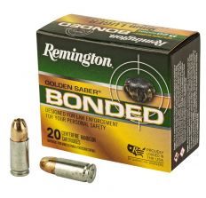 Remington Golden Saber Bonded LE 9mm Luger 147gr BJHP Ammunition
