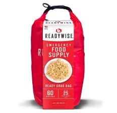 ReadyWise 60 Serving Emergency Food Supply Ready Grab Bag