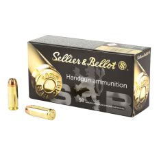 Sellier & Bellot Handgun Ammunition 10mm 180gr Jacketed Hollow Point 50rd Box