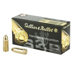 Sellier & Bellot Handgun Ammunition 9mm 124gr FMJ 1000rd Case