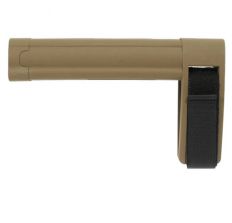 SB Tactical SBL Pistol Stabilizing Brace - FDE | AR Buffer Tube Compatible