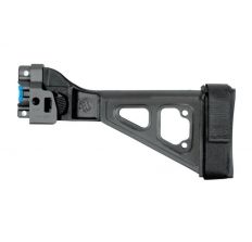 SB Tactical SBT5KA Pistol Stabilizing Brace - Black | HK Pistol Compatible | Side Folding | MP5K Aluminum Adapter w/ QD socket