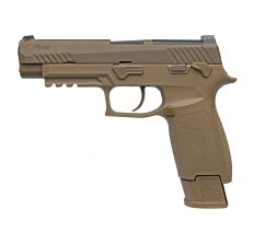 Sig Sauer P320 M17 9mm 4.7" Commemorative Coyote Tan Night Sights 21rd