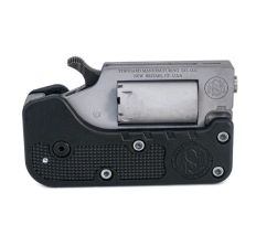 Standard Manufacturing Switch Gun Pistol Black Grip .22 Mag 5rd Single Action Folding Revolver