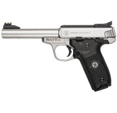 Smith & Wesson S&W Victory 22LR 10rd 5.5" Adjustable Rear and Fiber-optic Front Sight