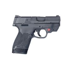 Smith & Wesson M&P9 Shield M2.0 Crimson Trace Red Laser Safety 2-Mags White Dot Sights 