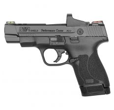 Smith & Wesson Shield M2.0 Performance Center Semi-automatic 4MOA Red Dot 9mm 4" Ported Barrel 7 & 8rd Mags