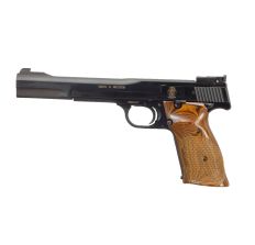 Smith & Wesson 41 .22LR 7in 10+1 Wood Grip Blued