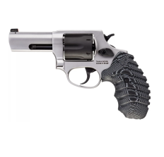 Taurus Defender 856 Stainless Steel Revolver 38 Special +P 3" Barrel 6rd VZ Black/Gray Grip Front Night Sight