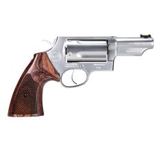 Taurus Judge Executive Grade Revolver 3" Stainless Steel Barrel 45LC 410 5rd Walnut Grips