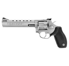 Taurus Tracker 627 Revolver Stainless 357 Magnum 6.5" Barrel 7rd Rubber Grip