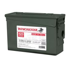 Winchester Lake City Ammunition M193 5.56 Nato 55gr FMJ 420rd Ammo Can