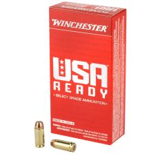 Winchester Ammunition USA Ready 40S&W 165 Grain Full Metal Jacket - 50 Round Box
