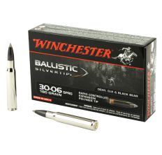Winchester Premium Rifle Ammunition 30-06 Springfield 180gr Ballistic Silver Tip 20rd