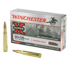 Winchester Rifle Ammunition 30-06 Springfield 165gr Power Point 20rd
